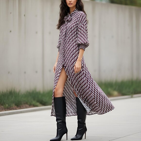 Zara Sussy Multi-Color Shirtdress XS - Picture 3 of 14